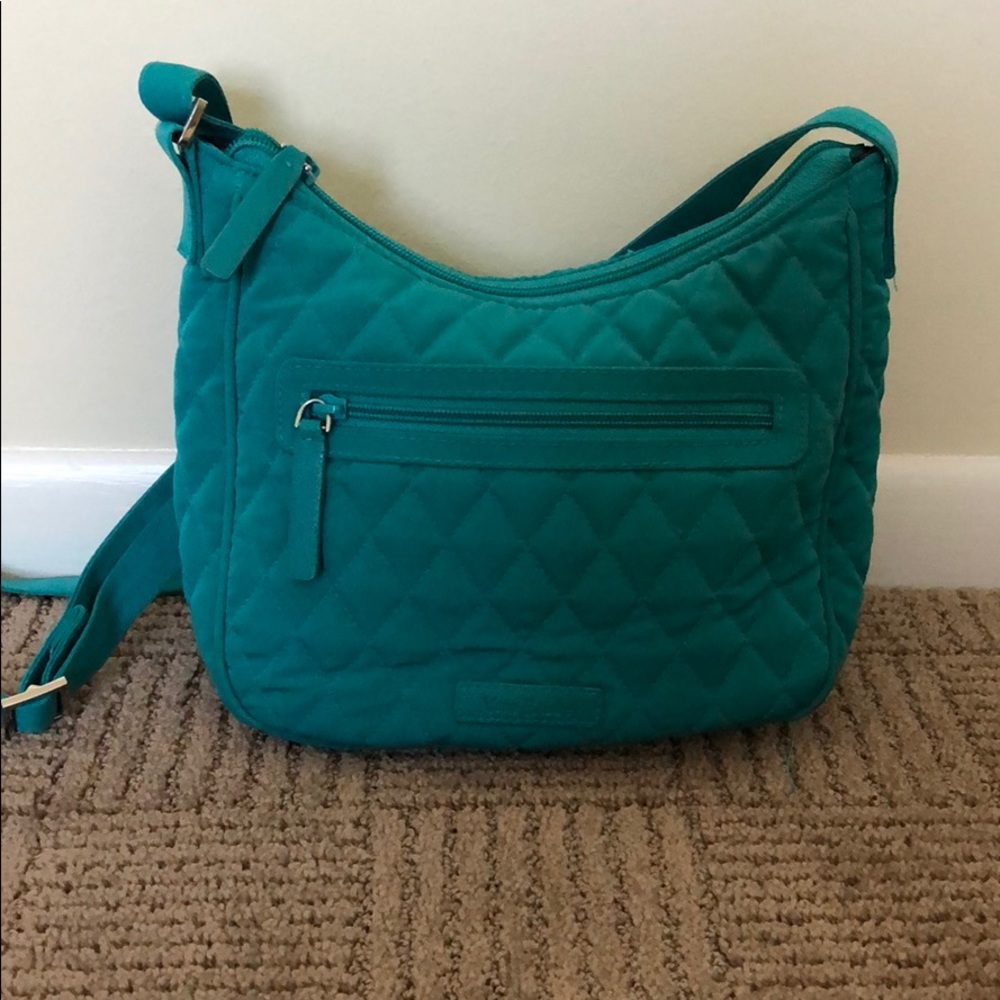 Beautiful teal Vera crossbody.